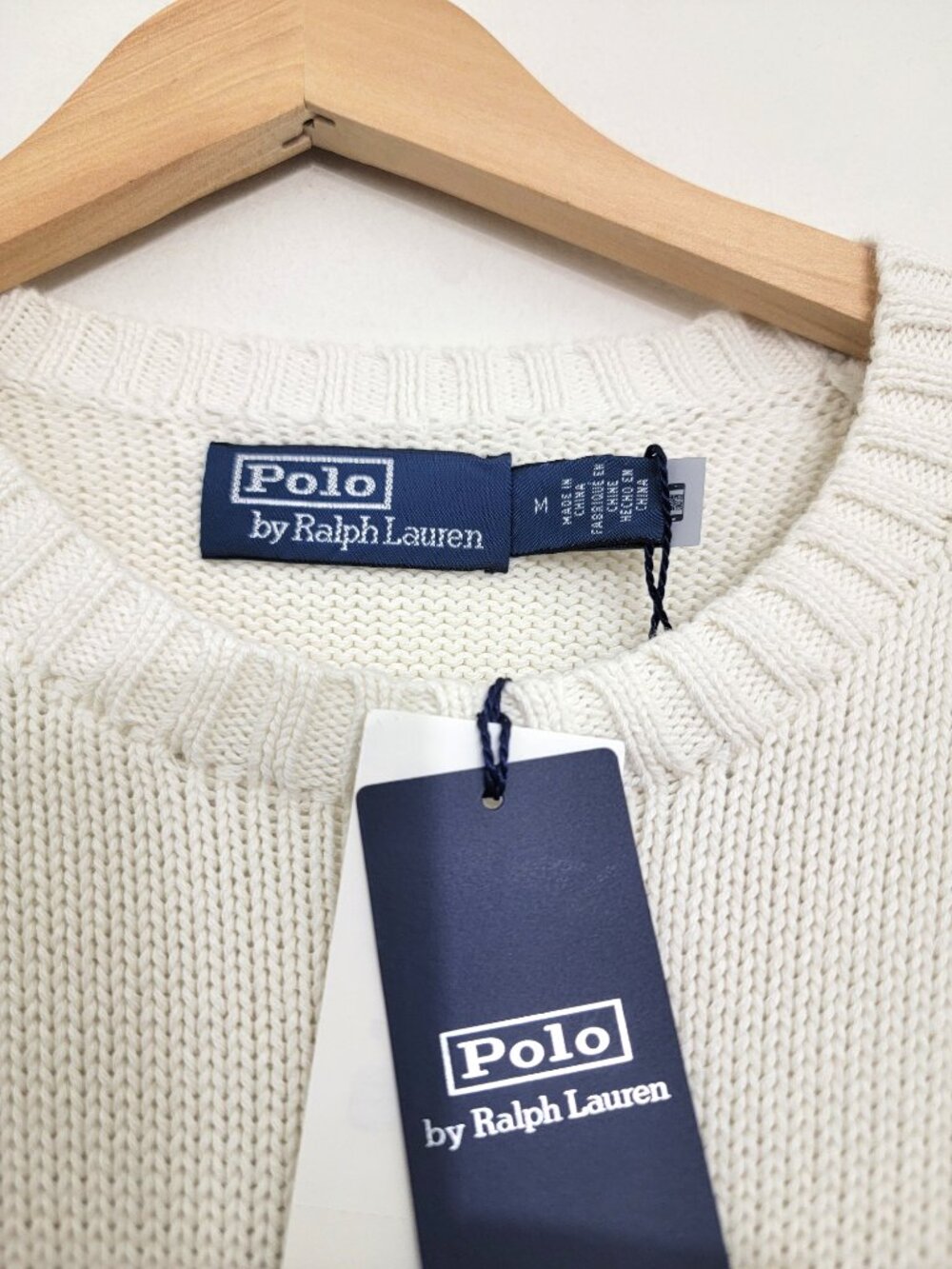 Polo Ralph Lauren Heritage Icon Coastal Bear Crewneck Sweater Medium NWT - Picture 6 of 6